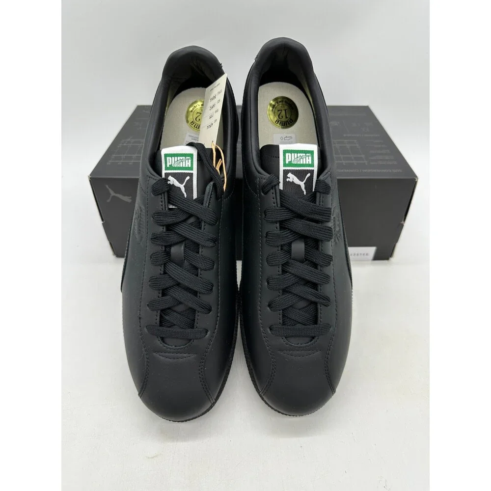 Puma Brasil The NeverWorn Men's Size 13 Triple Black Athletic Shoes 403656 01